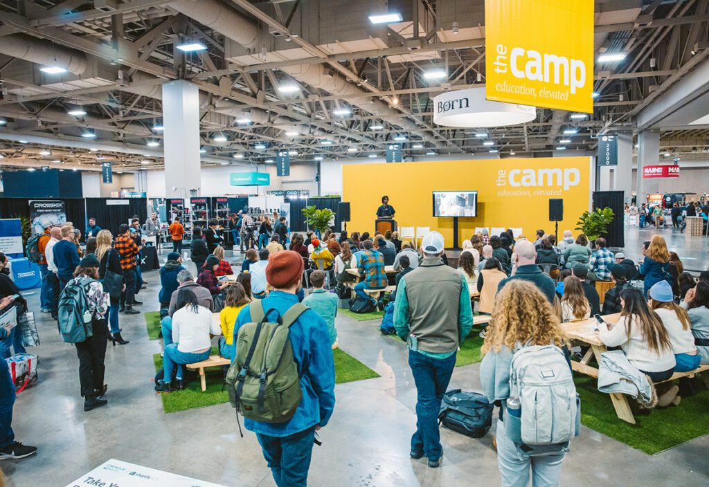 Outdoor Retailer_camp zone_credit Keith Fearnow Outdoor Adventure X teaser