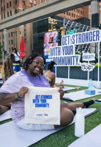 Propel_City Project 2023_attendee with tote bag