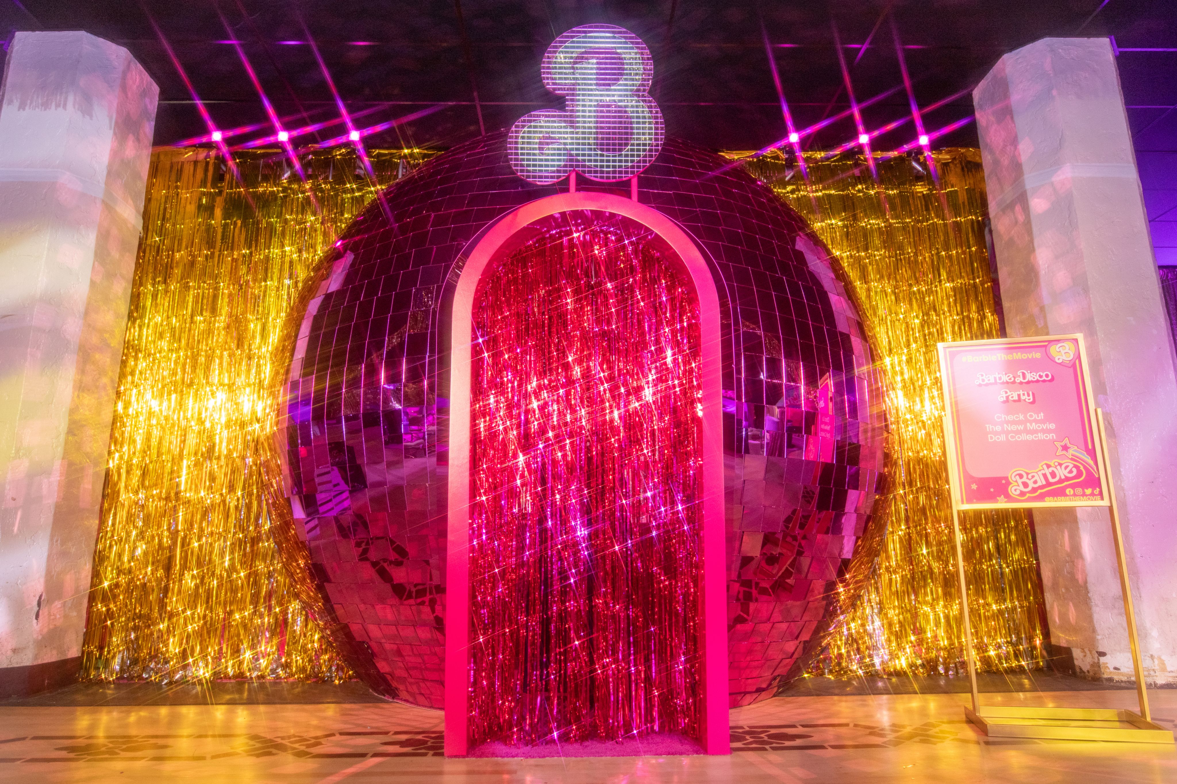 barbie disco ball