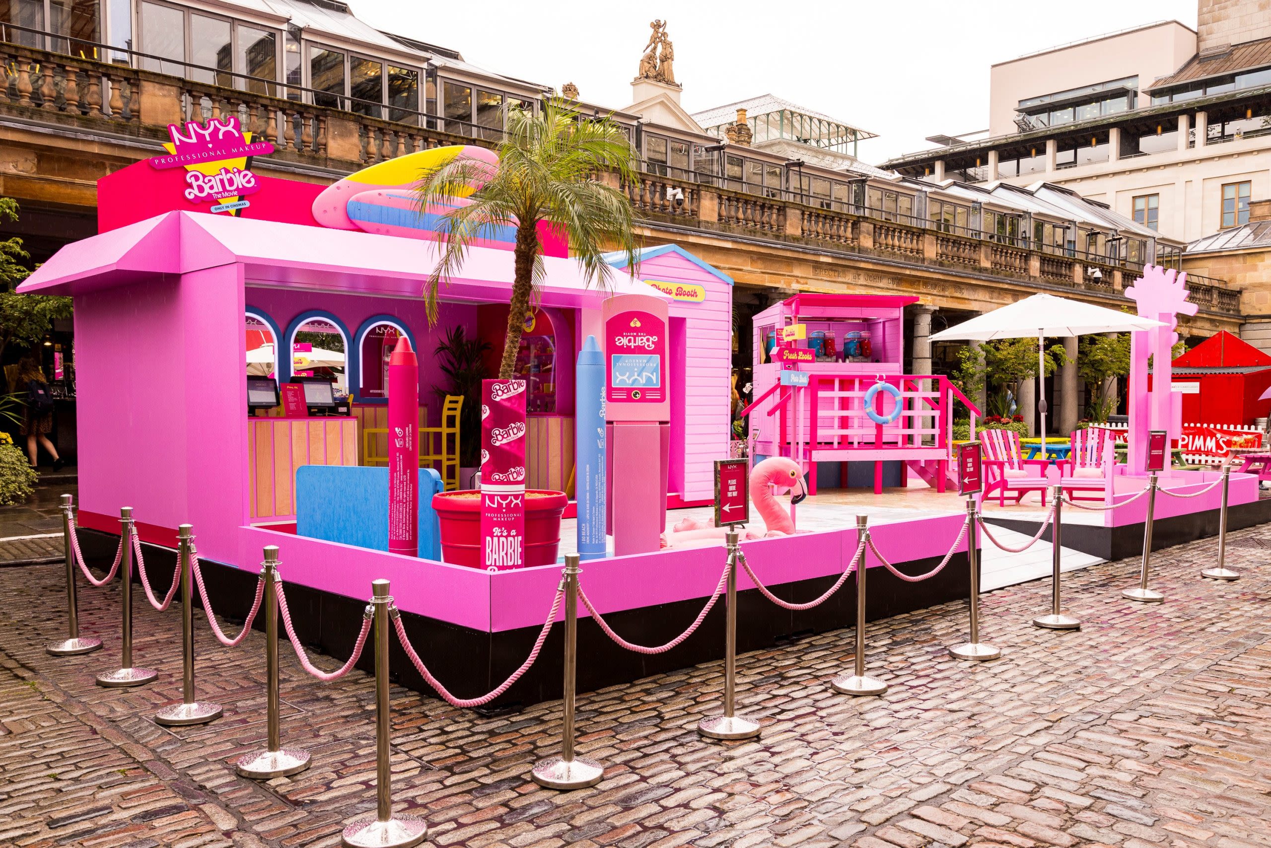 NYX barbie pop-up london