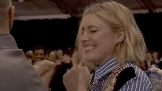 greta gerwig gif