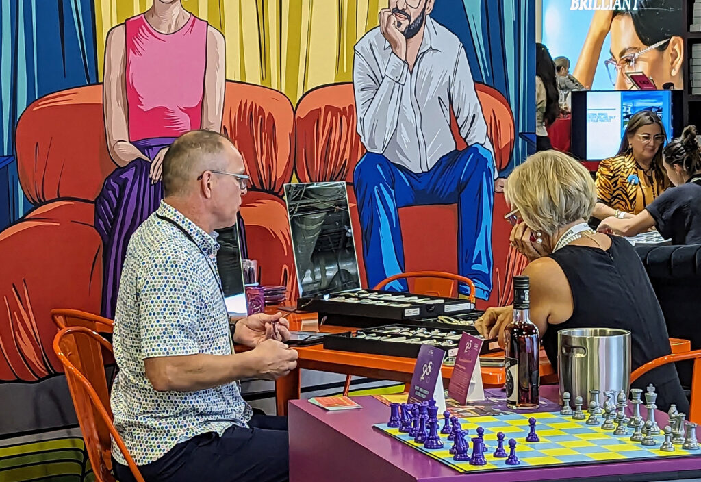 Vision Expo West 2023_OGI chess game