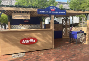 barilla_summer of pesto tour 2023_full booth