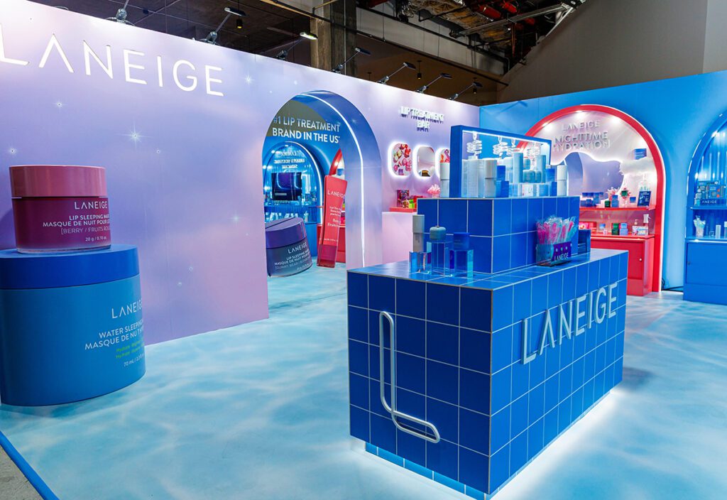 SEPHORiA 2023_NYC_Laneige booth_ beauty events