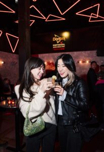 Doritos x Empirical x Eater launch event_Dec 2023_attendees cheers