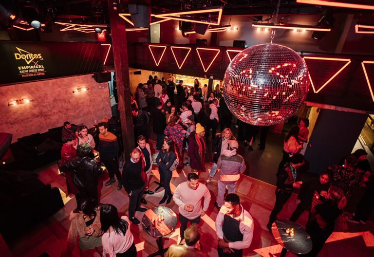 Doritos x Empirical x Eater launch event_Dec 2023_overhead shot