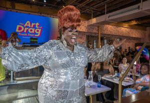 Max_Drag Truck_Miami Art Week 2023_credit Max_silver queen performer