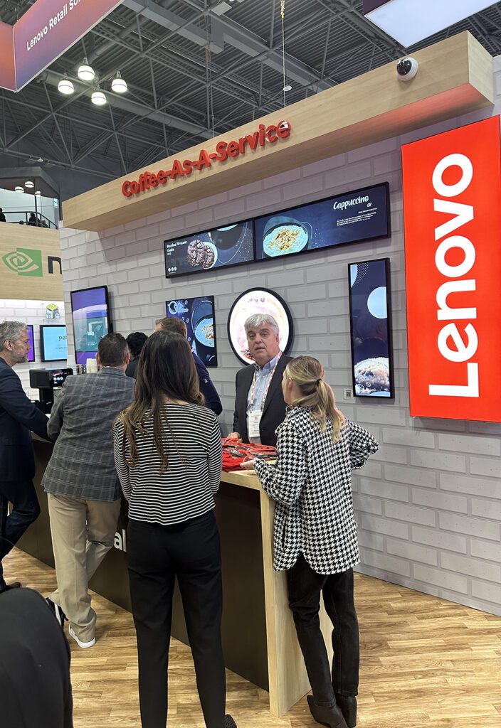 NRF 2024_Lenovo Coffee Bar