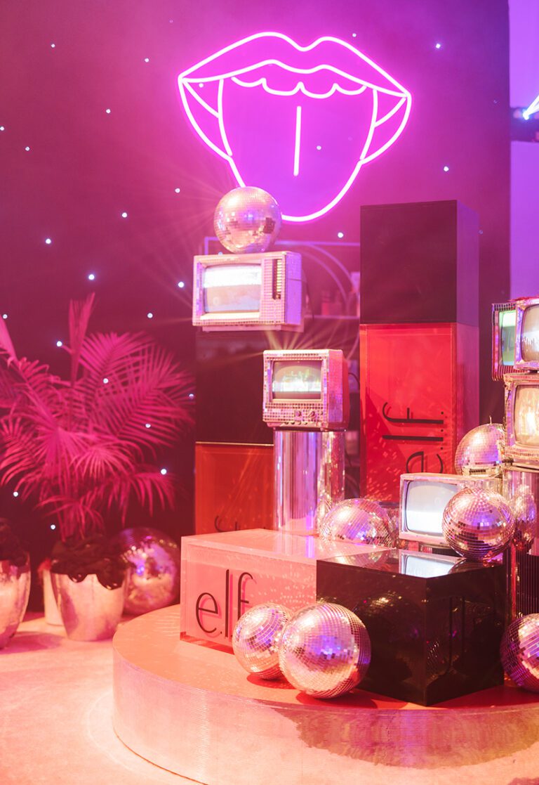 NYLON House_ArtWeek_2023_presented by e.l.f. cosmetics_credit Afrik Armando_makeup installation