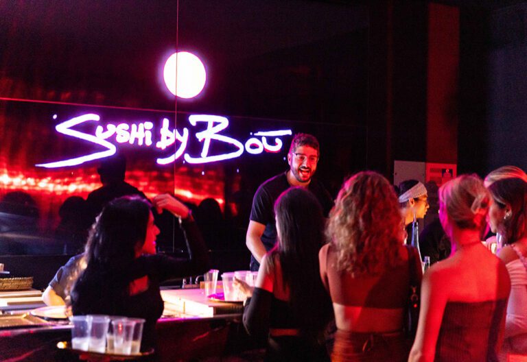 NYLON Nights_MiamiArtWeek_2023_credit World Red Eye_sushi by bou