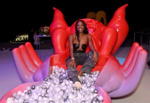PLAY by American Express Platinum House Party 12.8_Art Week 2023_Yvonne Orji