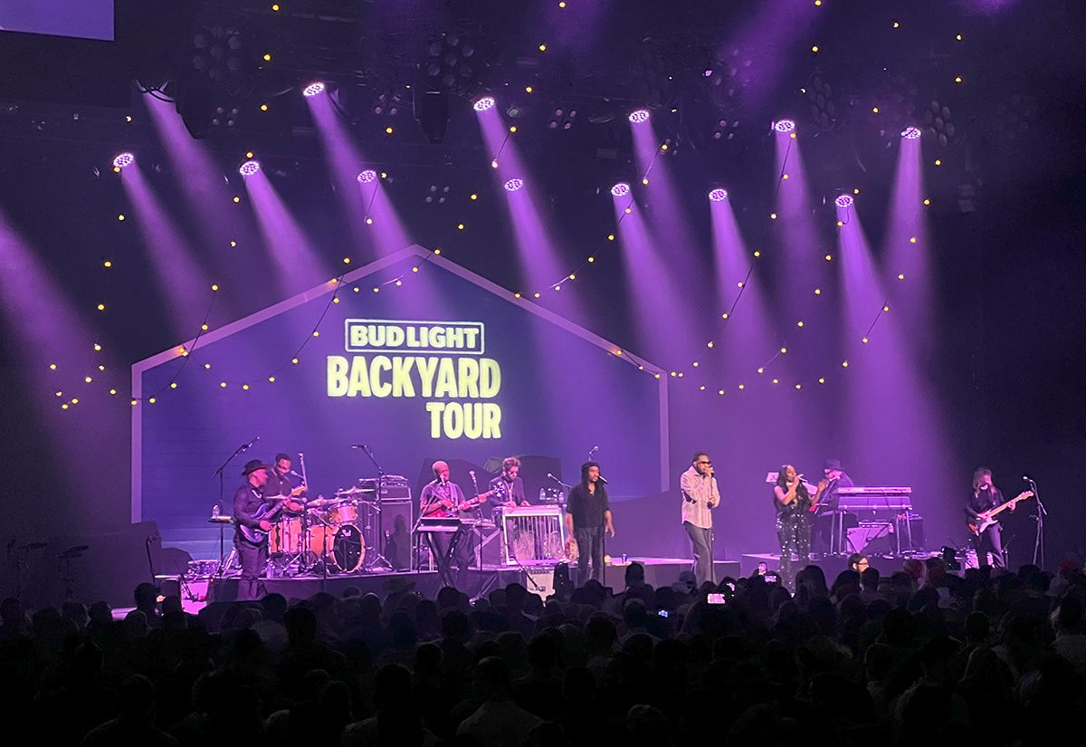 Leon Bridges at Bud Light Backyard Tour