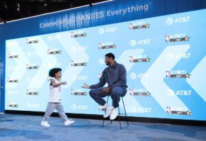AT&T 2024 NBA All-Star_connecting changes_fan meet and greet