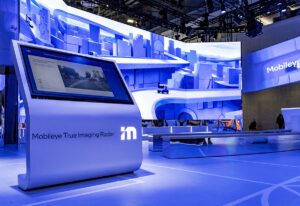 ces-mobileye-2024 blue-toned exhibit
