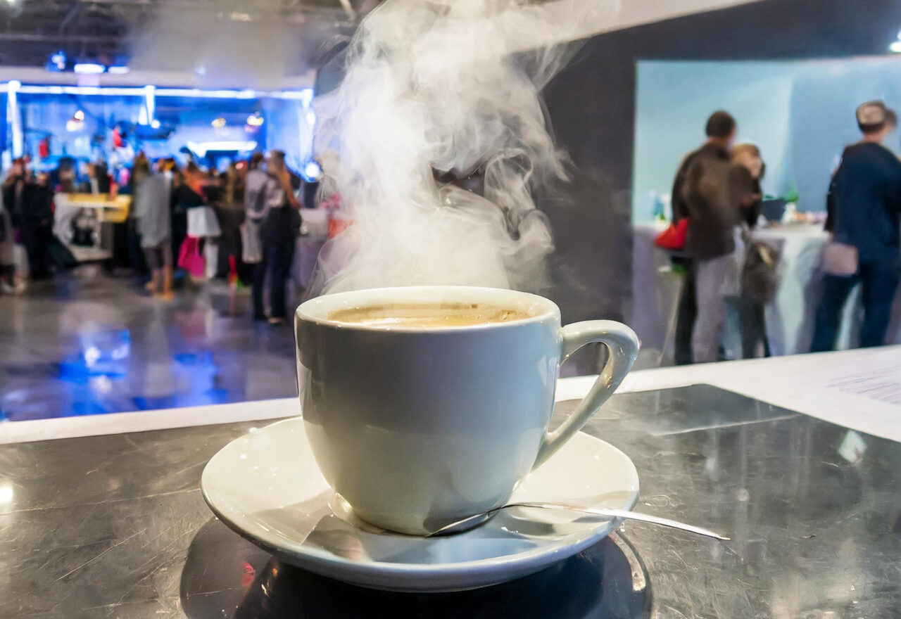 Coffee Bar in Exhibits