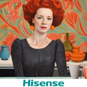 Hisense CES 2024 AI Portrait