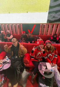 Verizon NHL Stadium Series Activations 2024_Devils fans-hotspot lounge