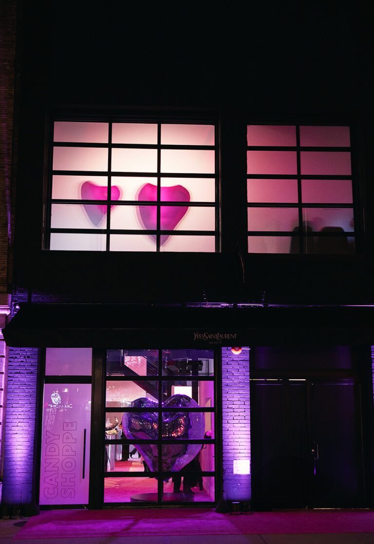 YSL Beauty_Candy Shoppe_NYFW 2024_exterior