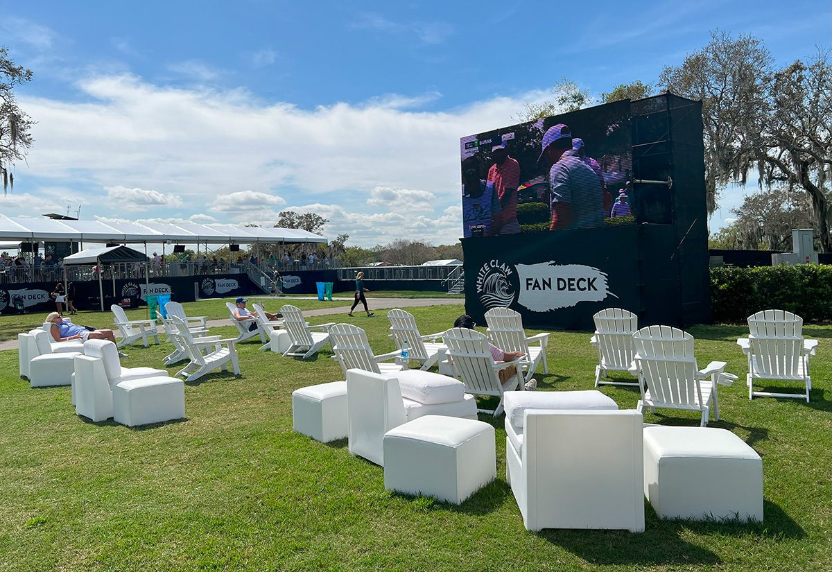 Arnold Palmer Invitational White Claw Fan Deck