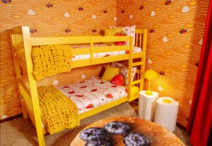 Eggo house of pancakes 2024_bunk beds_kids room