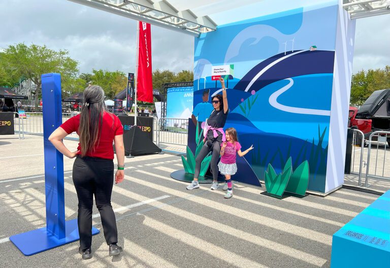 Electrify Expo Toyota photo booth