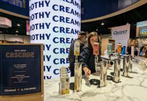 Expo West 2024 Sampling Chobani Colombe