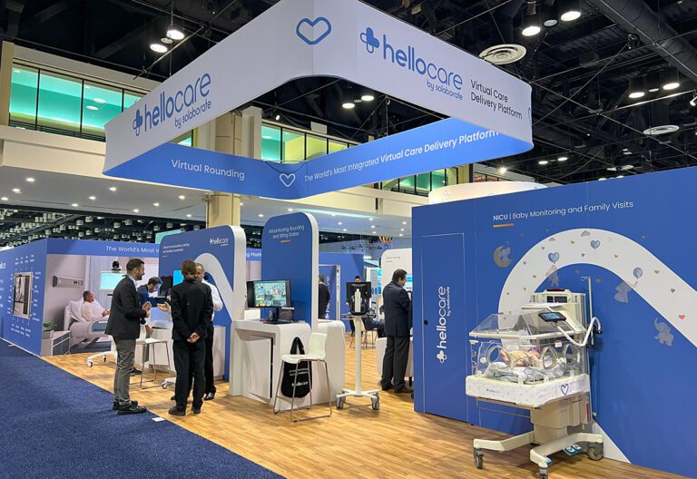 HIMSS24 hellocare booth
