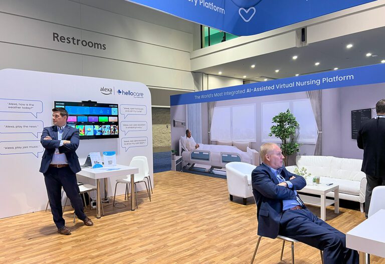 HIMSS24 hellocare booth