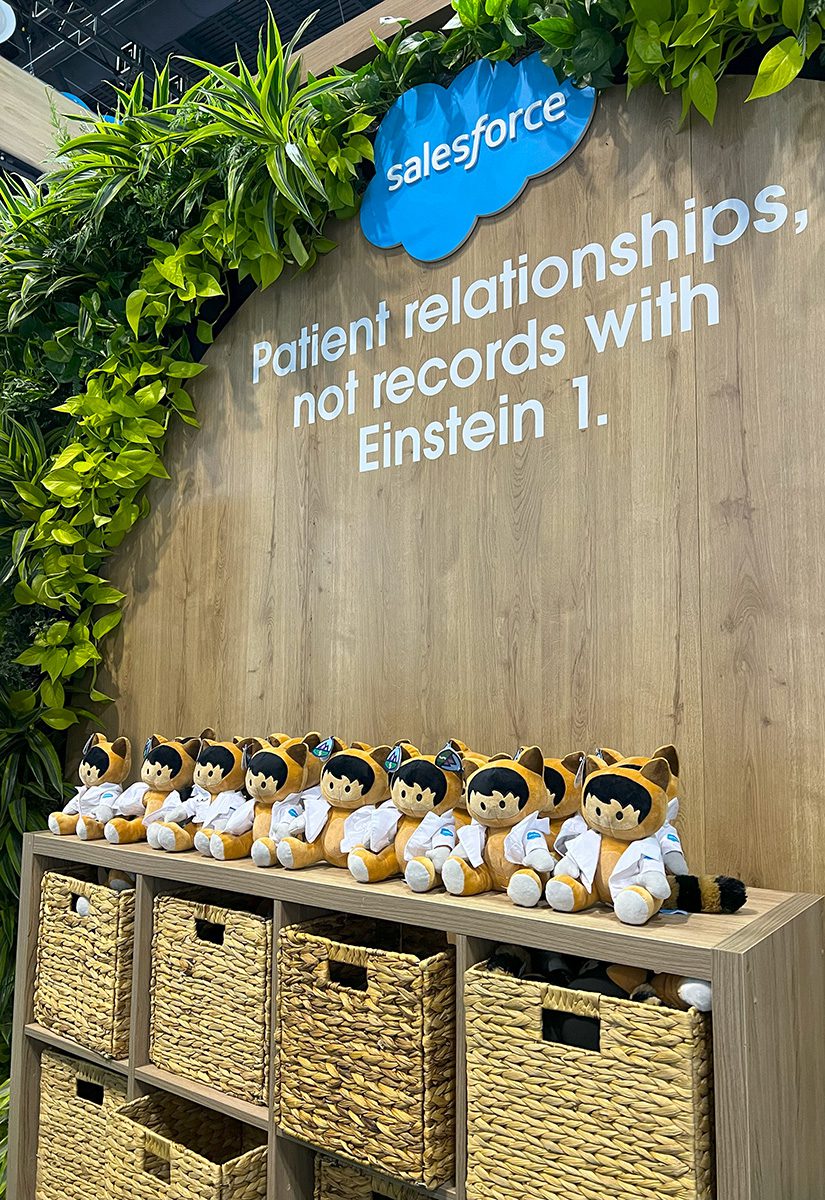 HIMSS24 Salesforce Astro plushies
