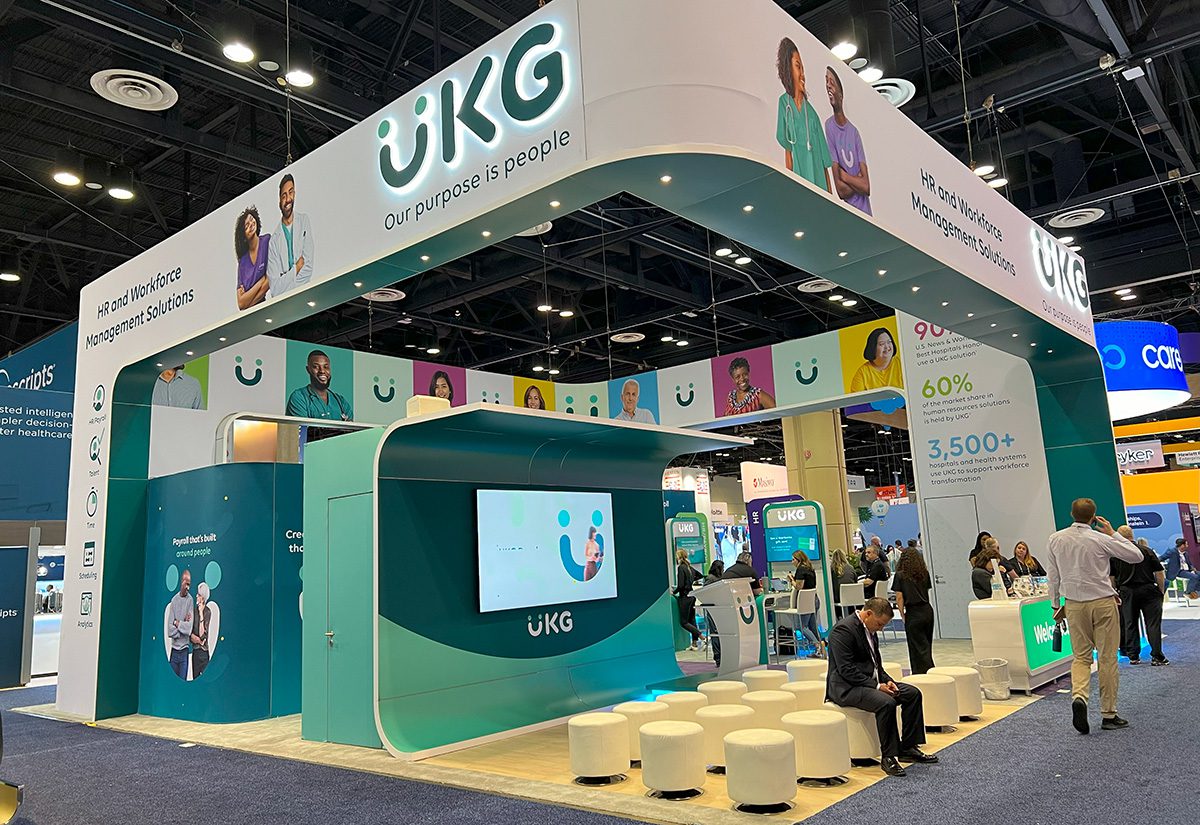 HIMSS24 UKG booth