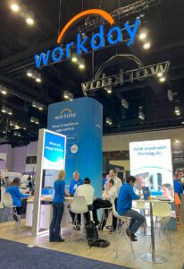 HIMSS24 Workday booth