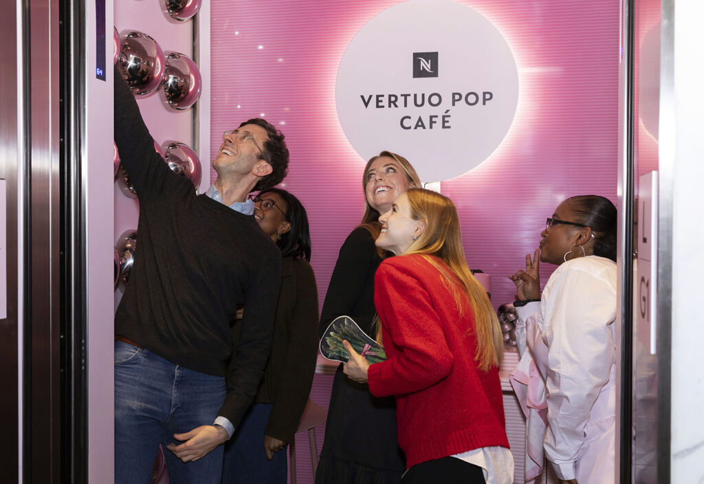 How Nespresso Turned a New York City Elevator into a Mini Café