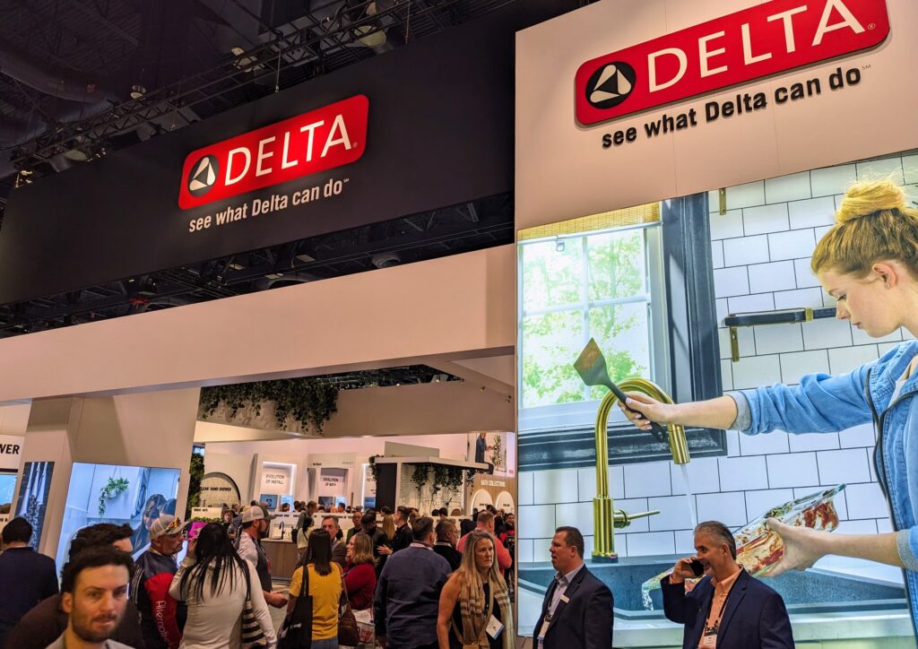 Delta Faucets at KBIS 2024 Las Vegas