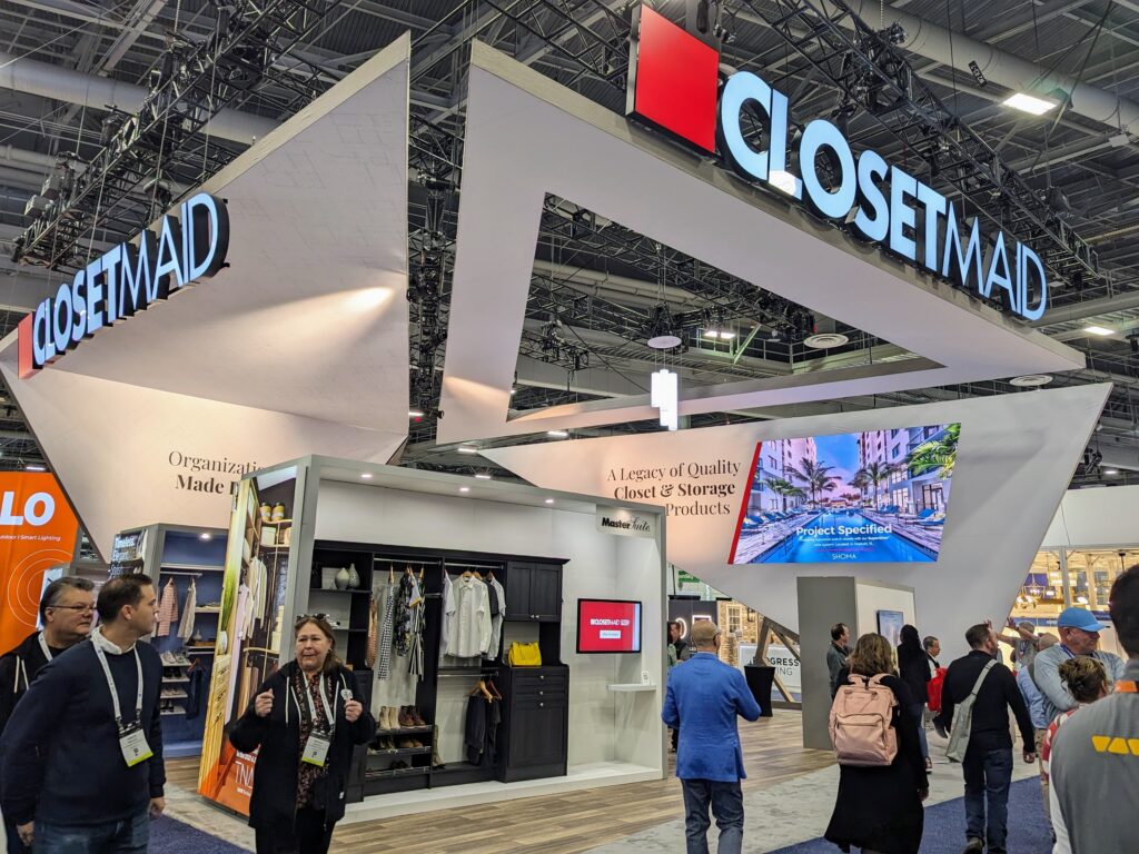 ClosetMaid at KBIS 2024 Event Marketer