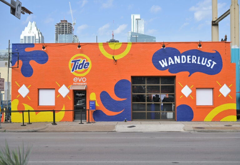 SXSW 2024_Tide evo activation_exterior_Wanderlust