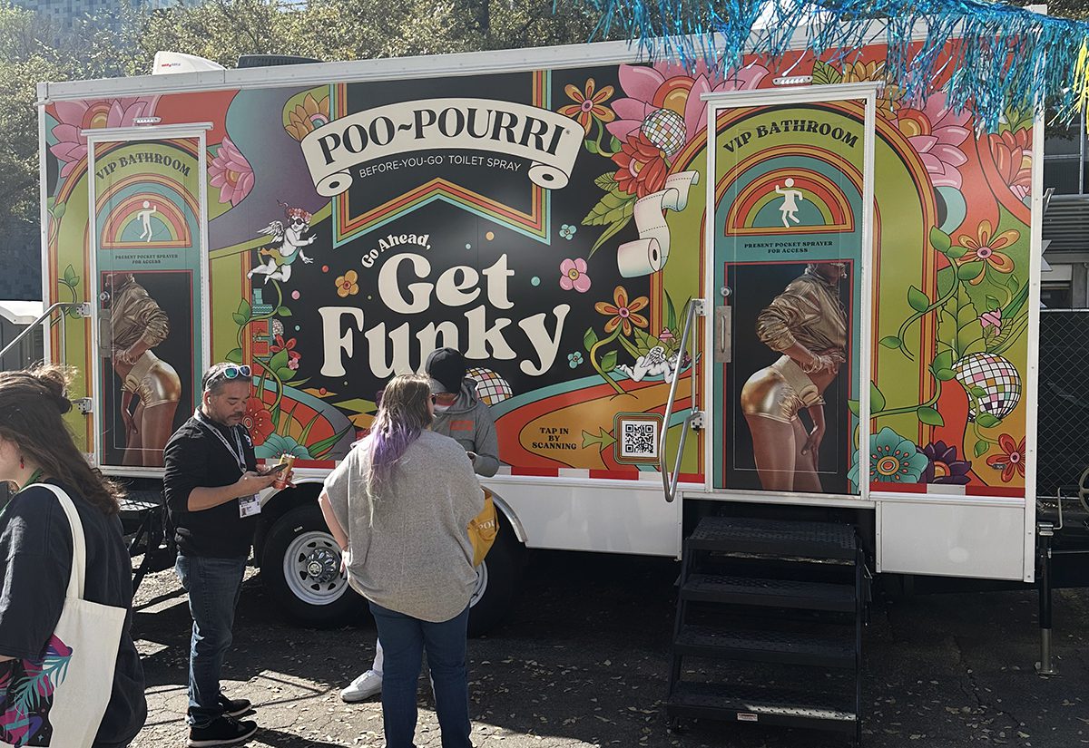 Pourri Introduces “Camp Funk” and NFC Technology at SXSW 2024