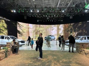 2024 New York International Auto Show subaru screens