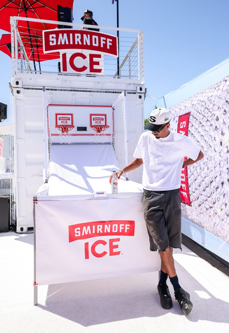 Smirnoff ICE_Coachella 2024_BFA photos pop a shot