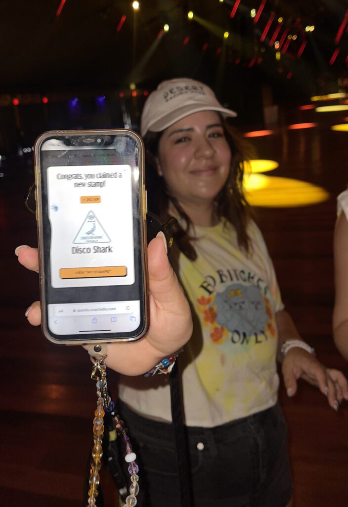 Coachella game 2024_disco shark