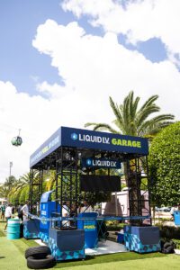 Liquid I.V. Sampling Station at the Miami Grand Prix