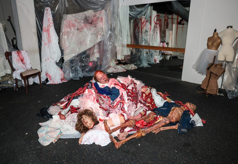 Universal Pictures_Abigail_Influencer Dinner_2024_piled bodies