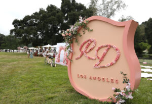 Rose Day Los Angeles 2024_Credit Getty_logo installation