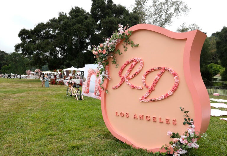 Rose Day Los Angeles 2024_logo installation