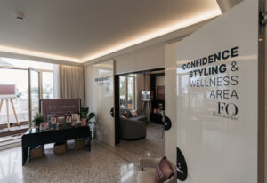 Cannes Female Quotient lounge_styling area