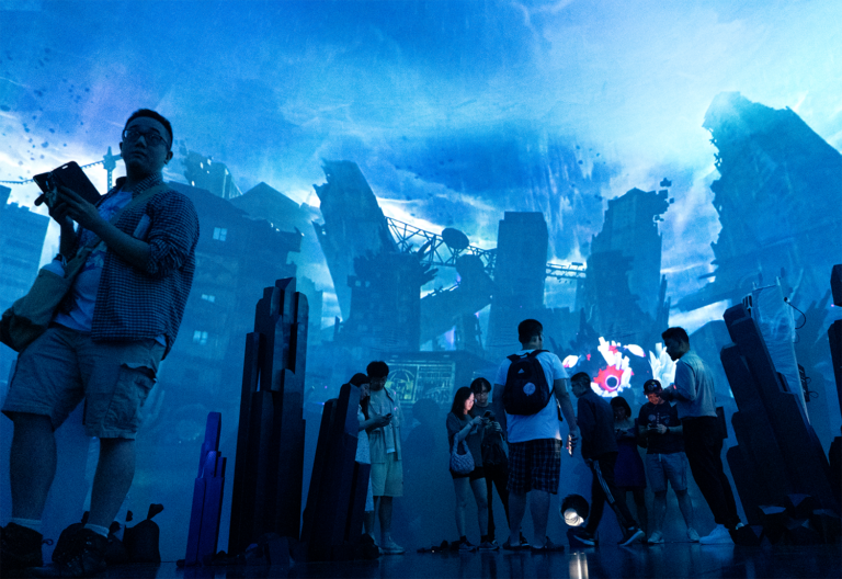 HoYoverse_Zenless Zone_Oculus NYC 2024_DomeInterior02_DSC02640-21