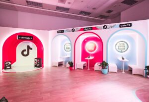 VidCon 2024 TikTok lounge