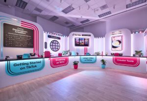 VidCon 2024 TikTok lounge