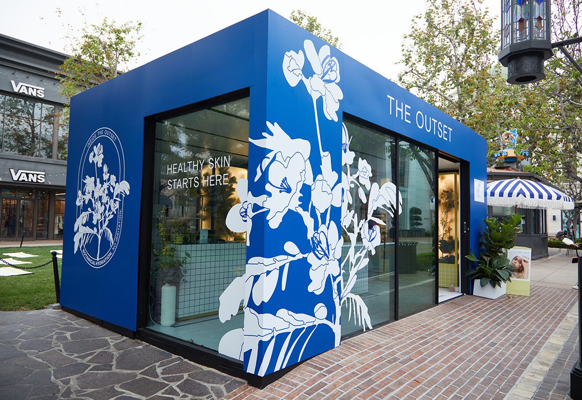 The Outset Pop-up in The Grove