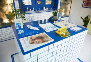 The Outset Pop-up in The Grove skincare activation