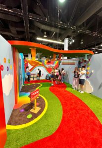 VidCon 2024 Mars booth